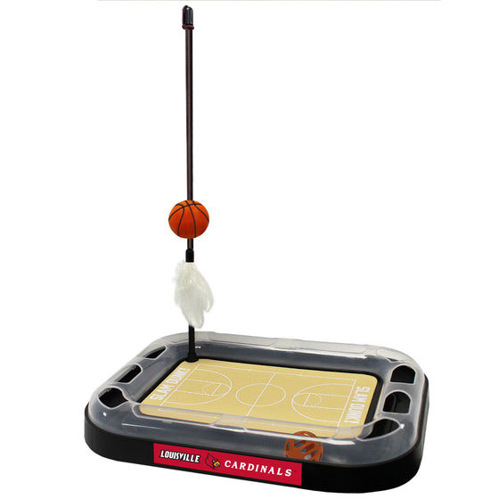 Louisville Basketball Cat Scratcher Toy