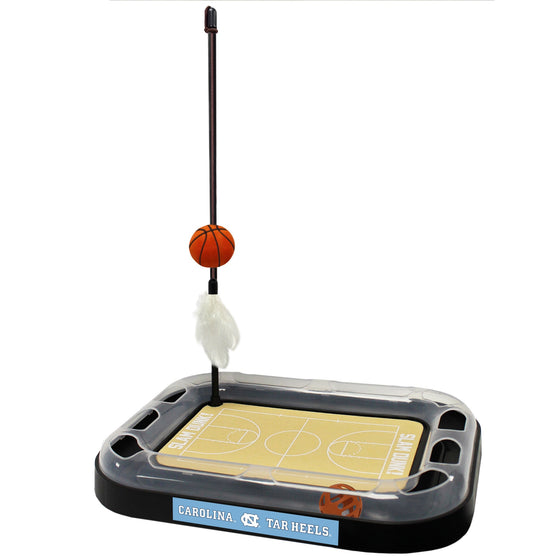 U Of North Carolina Basketball Cat Scratcher Toy