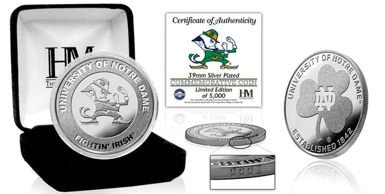 University of Notre Dame Fighting Irish Silver Mint Coin