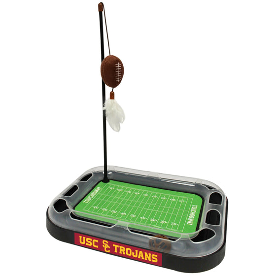 USC Football Cat Scratcher Toy