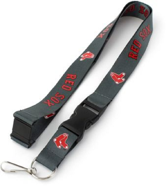 Boston Red Sox Lanyard Charcoal