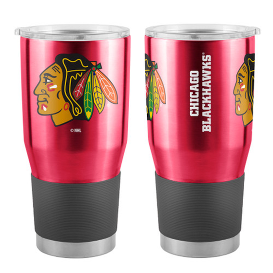 Chicago Blackhawks Travel Tumbler 30oz Stainless Steel