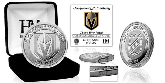 Vegas Golden Knights Silver Mint Coin