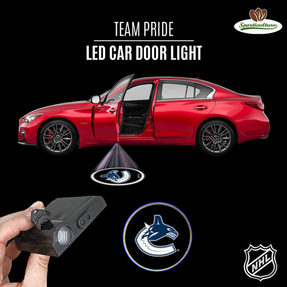 Vancouver Canucks Car Door Light LED Special Order