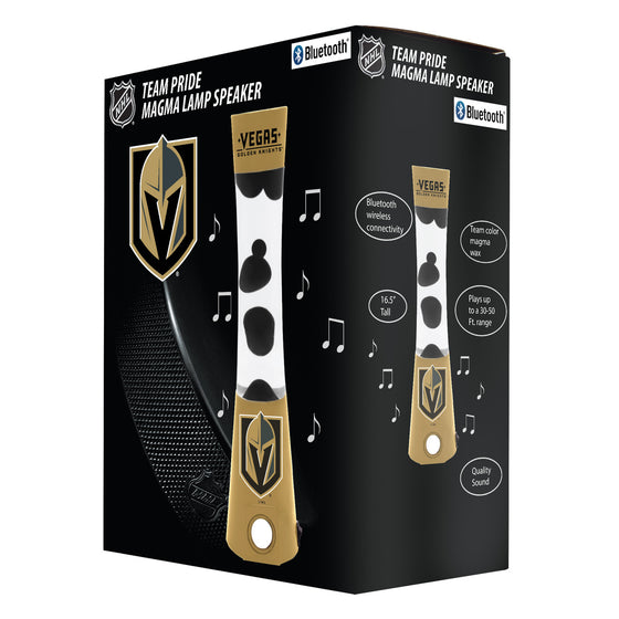 Vegas Golden Knights Magma Lamp - Bluetooth Speaker Special Order