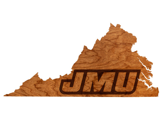 JMU Wall Hanging JMU on State - 757 Sports Collectibles