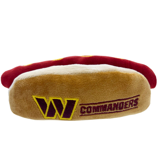 Washington Commanders Hot Dog Toy Pets First