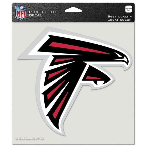 Atlanta Falcons 8"X8" Decal Color - 757 Sports Collectibles