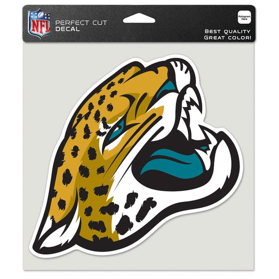 Jacksonville Jaguars 8"X8" Decal Color - 757 Sports Collectibles