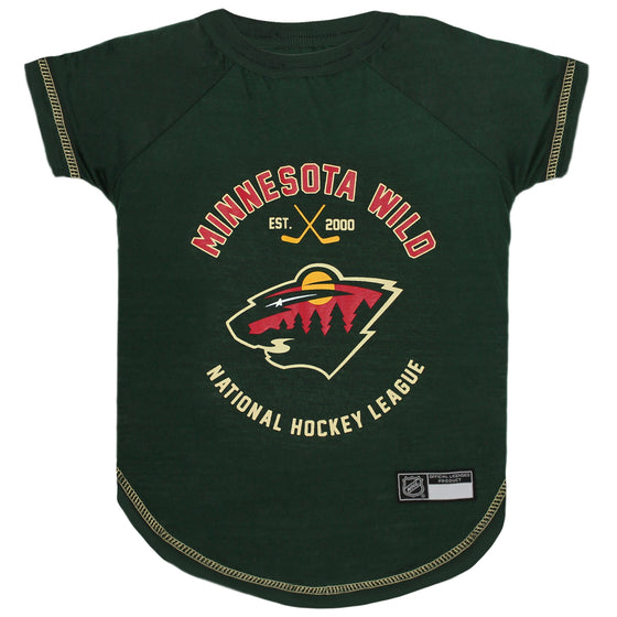 Minnesota Wild Tee Shirt Pets First