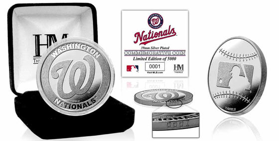 Washington Nationals Silver Coin