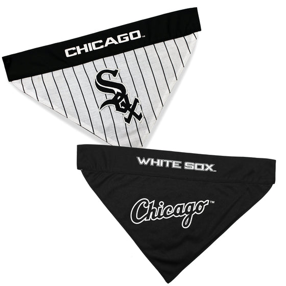 Chicago White Sox REVERSIBLE Dog Bandana Pets First