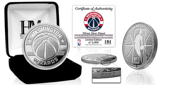 Washington Wizards Silver Mint Coin