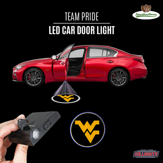 West Virginia Mountaineers Car Door Light LED Special Order