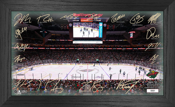 Minnesota Wild 2024-25 Signature Rink