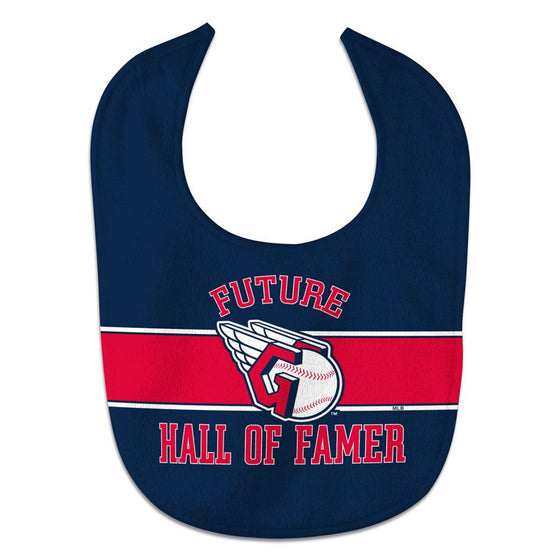 Cleveland Indians Baby Bib All Pro Style Future Hall of Famer Design - Special Order