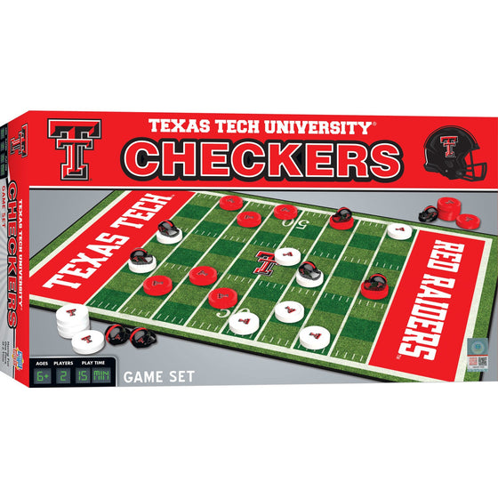 Texas Tech Red Raiders Checkers - 757 Sports Collectibles