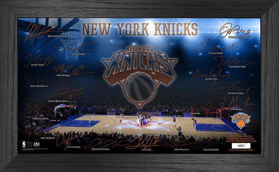 New York Knicks 2024-25 Signature Court