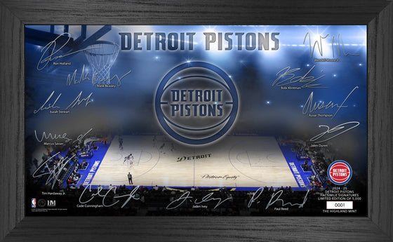 Detroit Pistons 2024-25 Signature Court