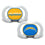 Los Angeles Chargers - Pacifier 2-Pack - 757 Sports Collectibles