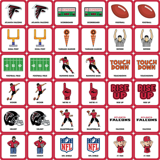 Atlanta Falcons Matching Game - 757 Sports Collectibles