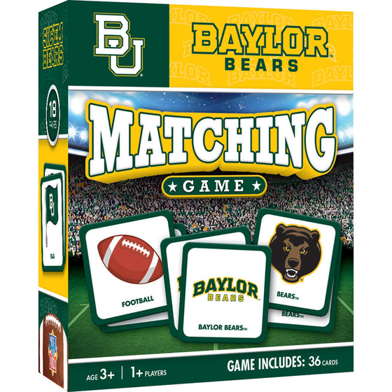 Baylor Bears Matching Game - 757 Sports Collectibles