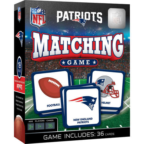 New England Patriots Matching Game - 757 Sports Collectibles