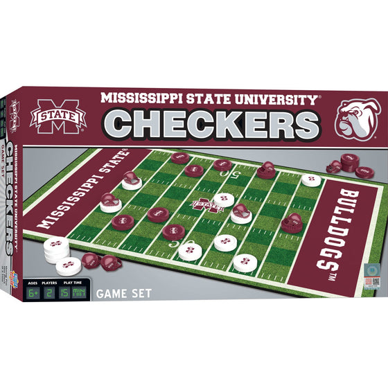 Mississippi State Bulldogs Checkers - 757 Sports Collectibles