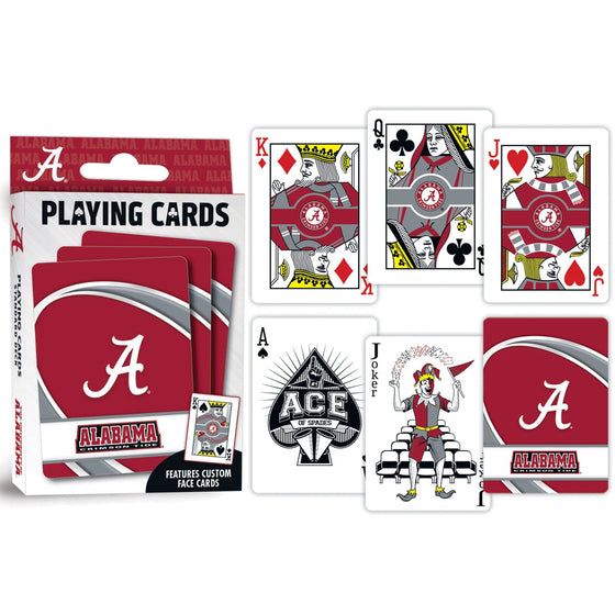 Alabama Crimson Tide Playing Cards - 54 Card Deck - 757 Sports Collectibles