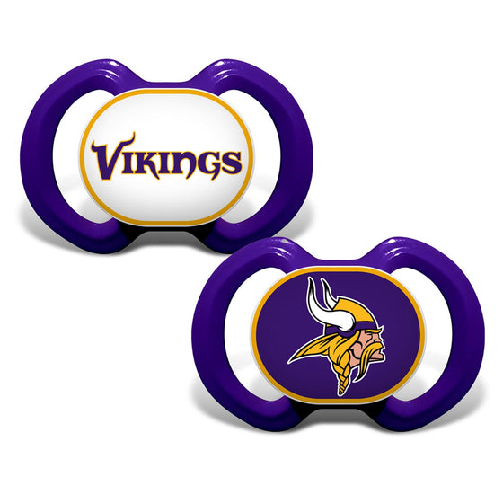 Minnesota Vikings - Pacifier 2-Pack - 757 Sports Collectibles