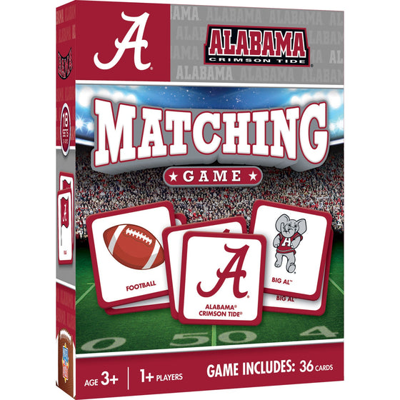 Alabama Crimson Tide Matching Game - 757 Sports Collectibles