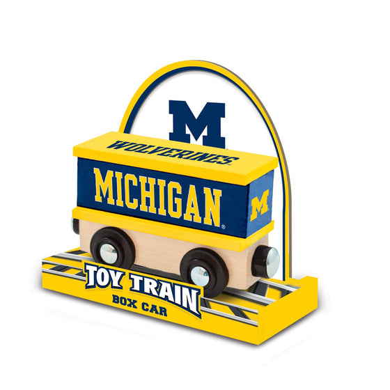 Michigan Wolverines Toy Train Box Car - 757 Sports Collectibles