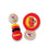 Kansas City Chiefs - Baby Rattles 2-Pack - 757 Sports Collectibles