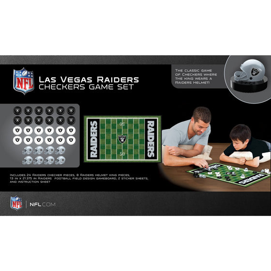 Las Vegas Raiders Checkers - 757 Sports Collectibles