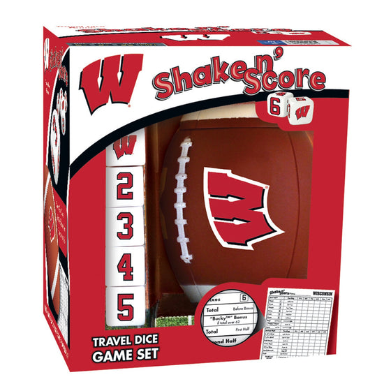 Wisconsin Badgers Shake n' Score - 757 Sports Collectibles