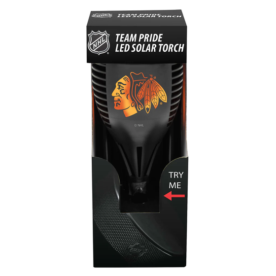 Chicago Blackhawks Solar Torch LED - Special Order