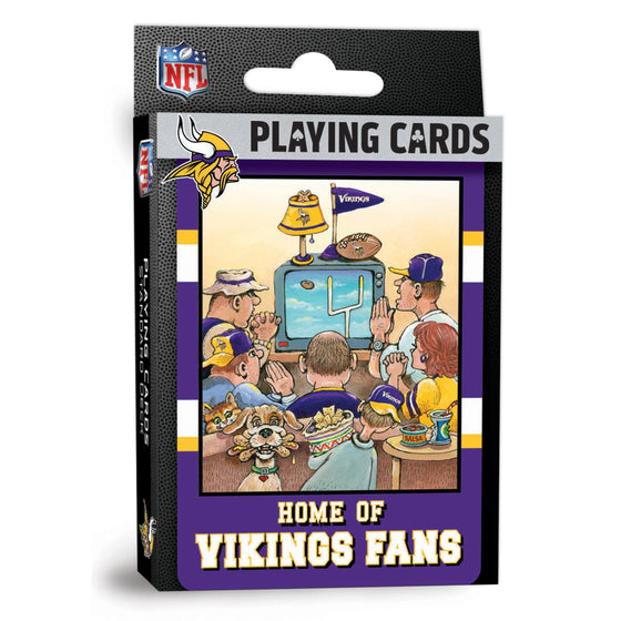 Minnesota Vikings Fan Deck Playing Cards - 54 Card Deck - 757 Sports Collectibles