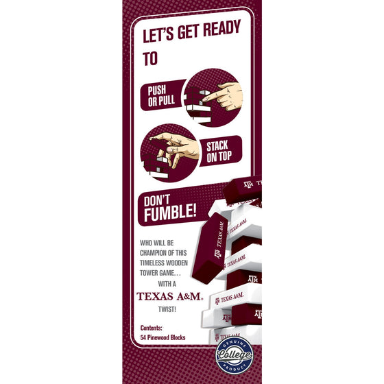 Texas A&M Aggies Tumble Tower - 757 Sports Collectibles