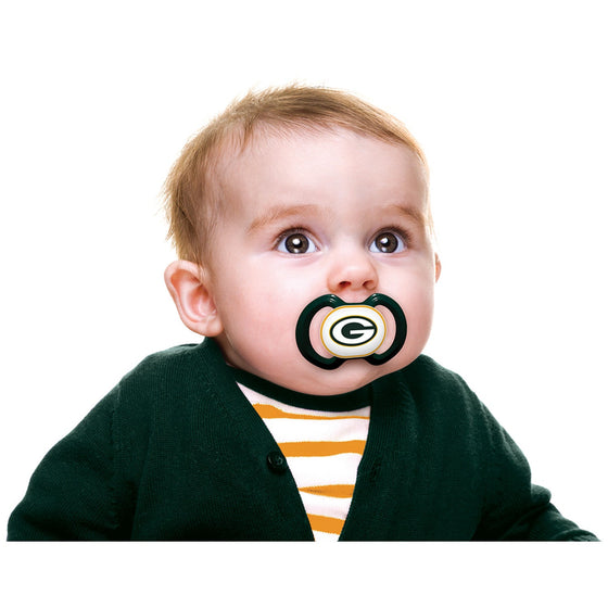 Green Bay Packers - Pacifier 2-Pack - 757 Sports Collectibles