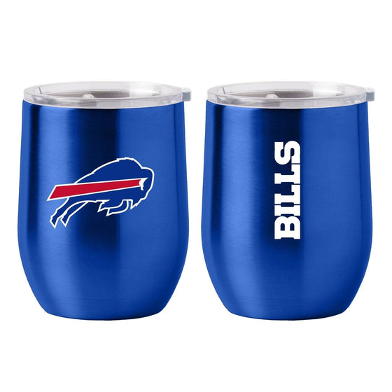 Buffalo Bills 16oz Gameday Stainless Curved Beverage