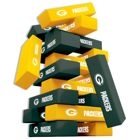 Green Bay Packers Tumble Tower - 757 Sports Collectibles