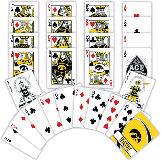 Iowa Hawkeyes Playing Cards - 54 Card Deck - 757 Sports Collectibles