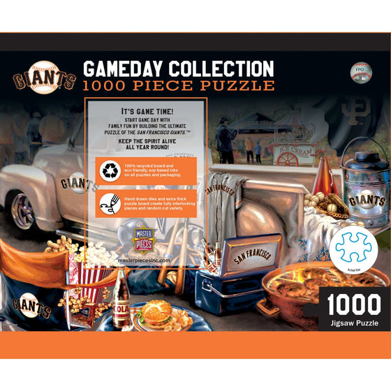 San Francisco Giants - Gameday 1000 Piece Jigsaw Puzzle - 757 Sports Collectibles