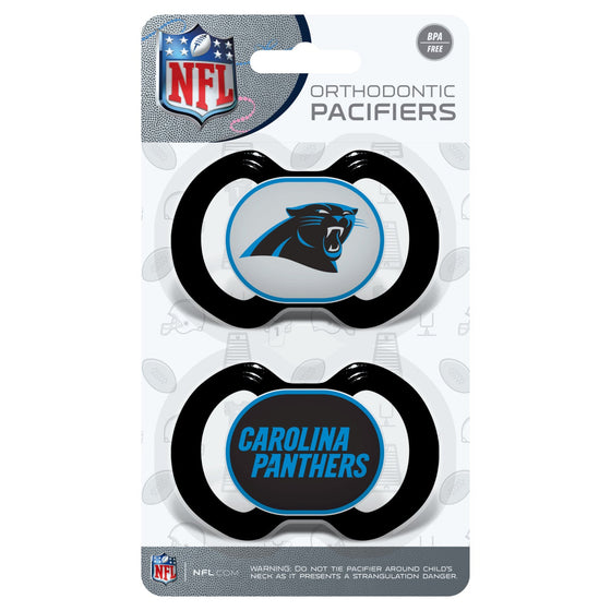 Carolina Panthers - Pacifier 2-Pack - 757 Sports Collectibles