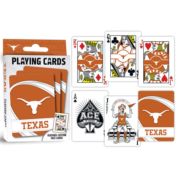 Texas Longhorns Playing Cards - 54 Card Deck - 757 Sports Collectibles