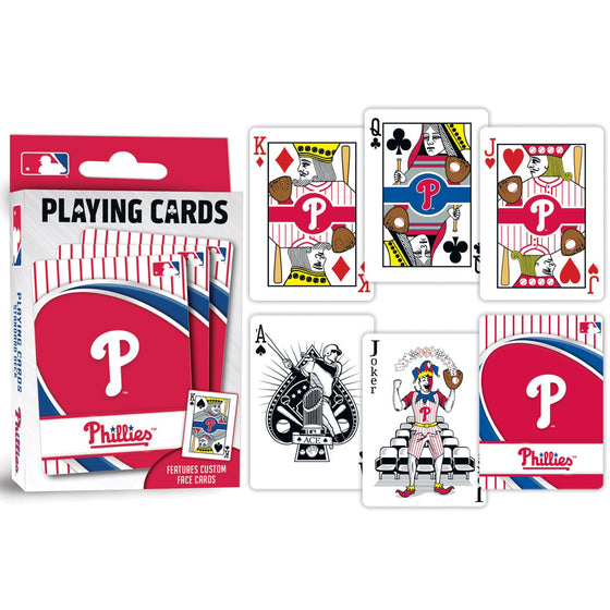 Philadelphia Phillies Playing Cards - 54 Card Deck - 757 Sports Collectibles