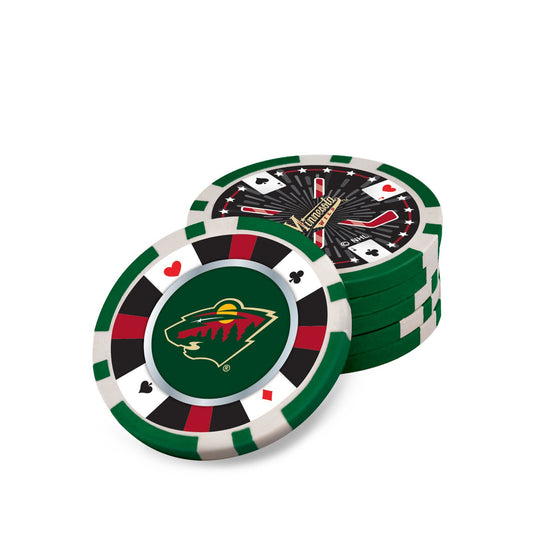 Minnesota Wild 300 Piece Poker Set - 757 Sports Collectibles