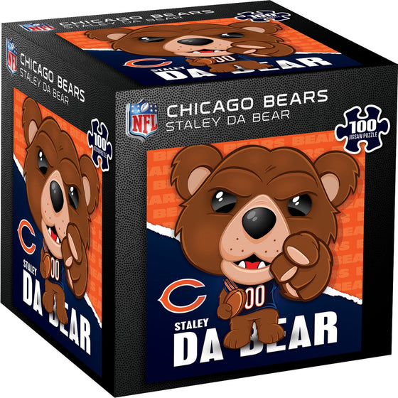 Staley Da Bear - Chicago Bears Mascot 100 Piece Jigsaw Puzzle - 757 Sports Collectibles