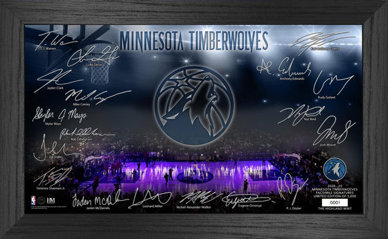 Minnesota Timberwolves 2024-25 Signature Court