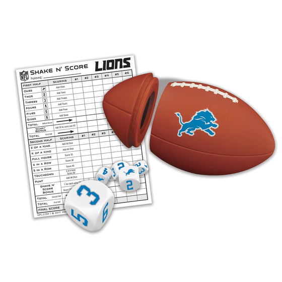 Detroit Lions Shake n' Score - 757 Sports Collectibles